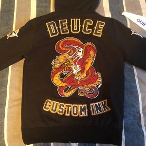 Dussault Custom Ink Hoodie